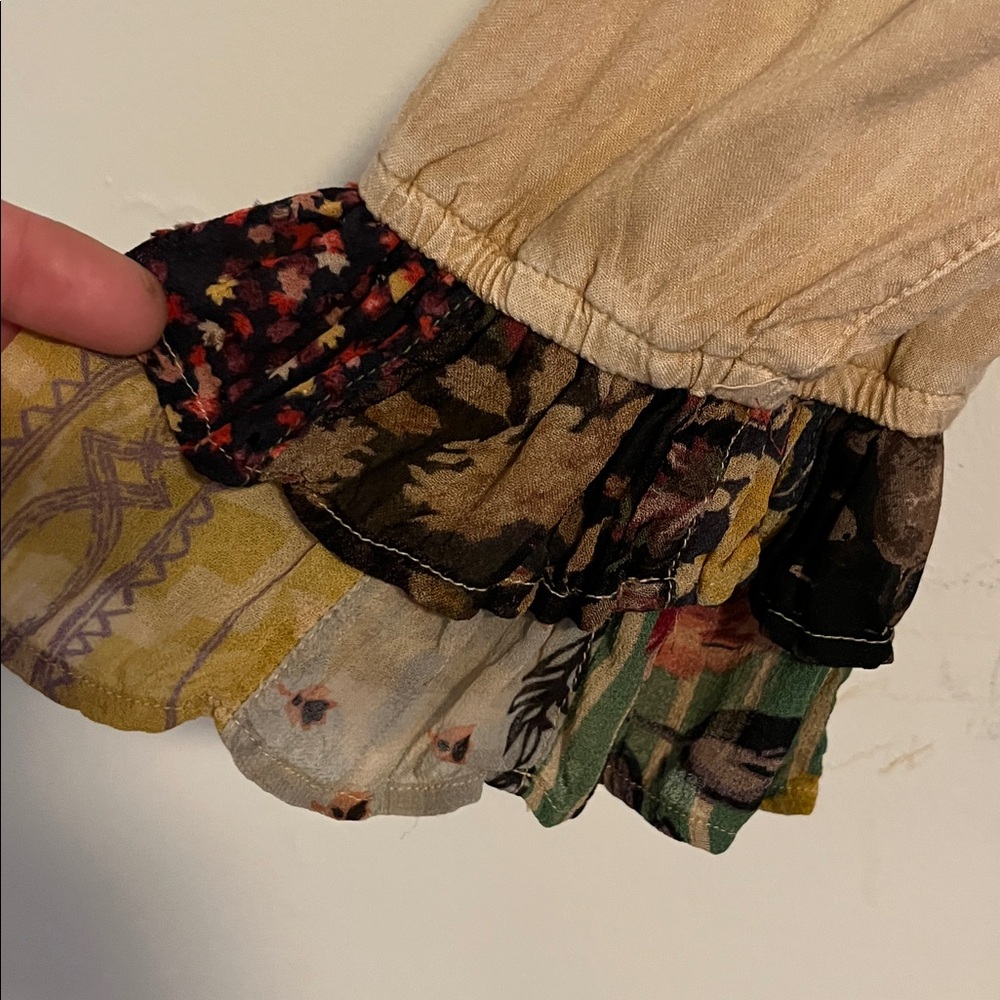 Young Threads Long Sleeve Patchwork Floral Boho T… - image 11